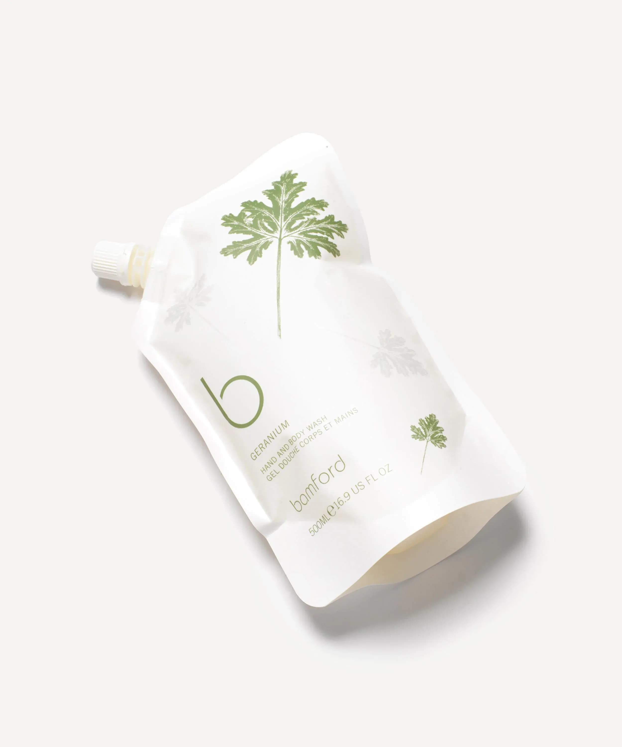 Geranium Hand and Body Wash Refill Pouch 500ml
